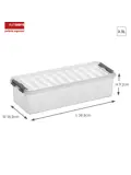 Q-line - Opbergbox - 3,5L - 4-delig