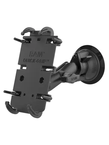 RAM Mount telefoon auto Quick-Grip zuignap