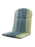 Nox - Kuipstoelkussen Hoge rug - Set van 4