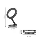 MagSafe Telefoonhouder Dashboard - Zwart