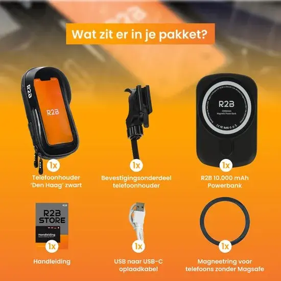 Telefoonhouder Fiets Den Haag & Powerbank