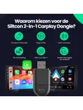 CarPlay Dongle - Draadloos - CarPlay/Android Auto