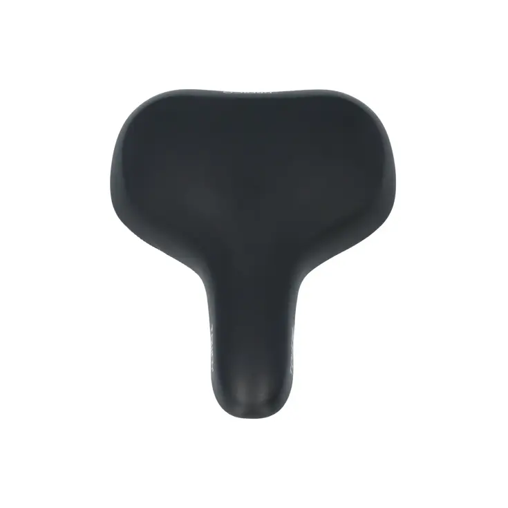 Zwart Unisex Fietszadel met Memory Foam 26x21 cm