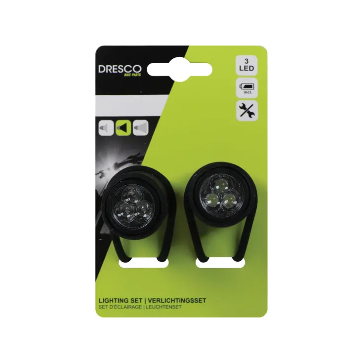 Complete LED Verlichtingsset met 3 LED's