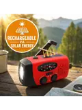Opwindbare Noodradio met Powerbank 2000 mAh