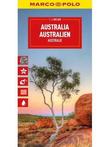 Wegenkaart Australië