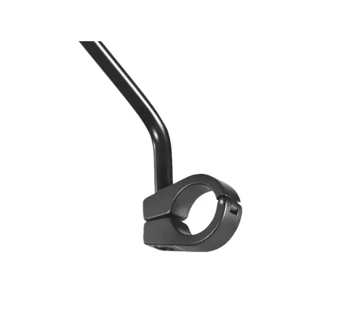 Ergotec spiegel M-99L aluminium zwart zand