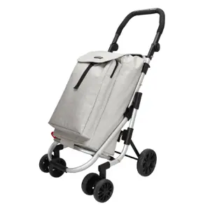 Shop&Go - Boodschappenkar - 4 wielen - 41L