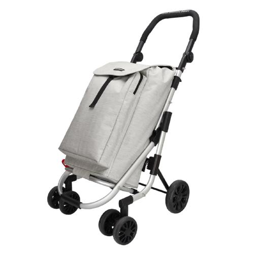 Shop&Go - Boodschappenkar - 4 wielen - 41L