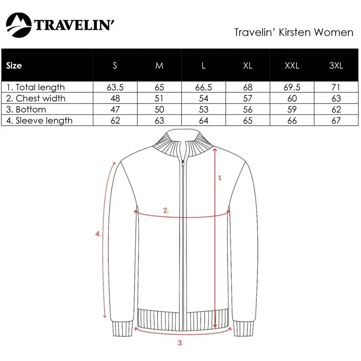 Kirsten Dames - Outdoorvest
