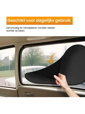Zonnescherm Auto Zijruit - Set van 2