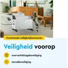 Elektrische Convectorkachel - 2000 watt