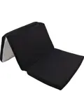 Mara Zwart 60x120 cm Opvouwbaar Matras in