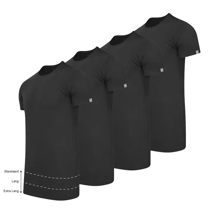 Heren 4-Pack T-shirt