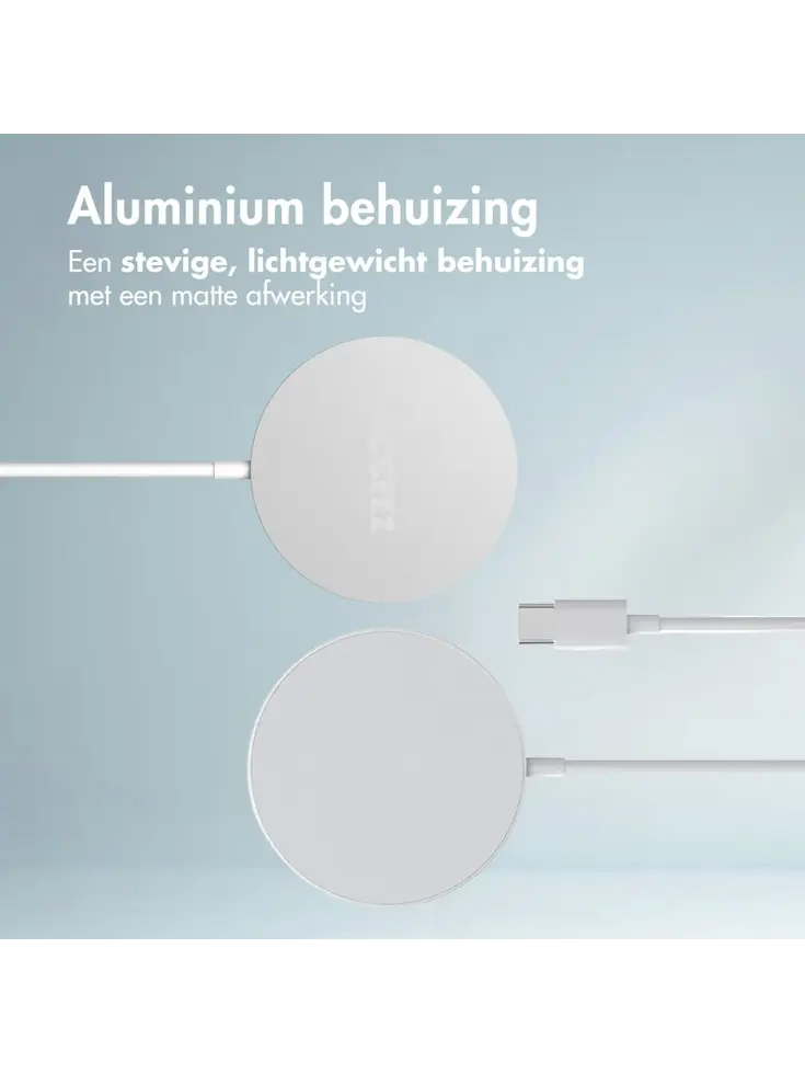 Draadloze Qi2 Oplader - Wit