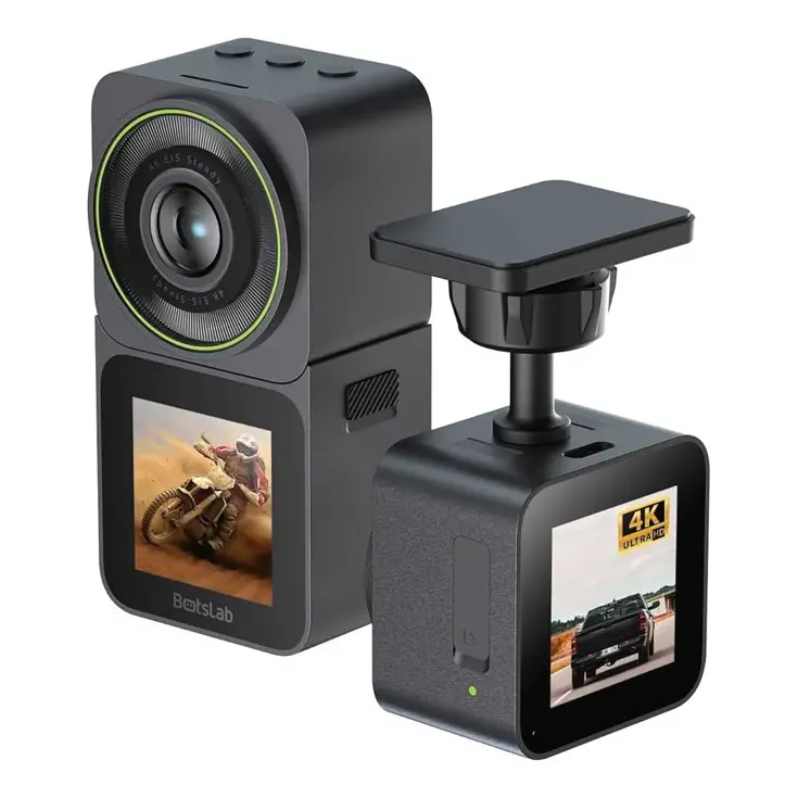 V9H 4K Wifi Dual screen battery dashcam