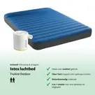 Luchtbed - Intex - 2P - 152x191 cm + Pomp