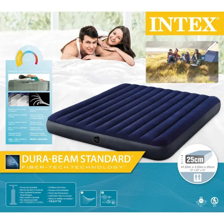 Luchtbed - Intex Classic - 2P - 183x203 cm