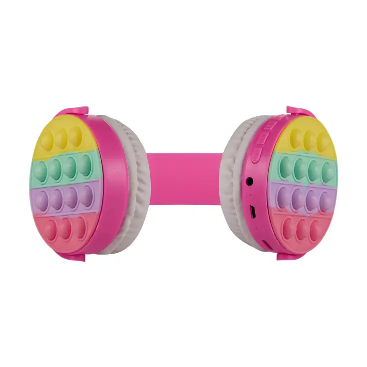 Fidget Series koptelefoon roze kinderen