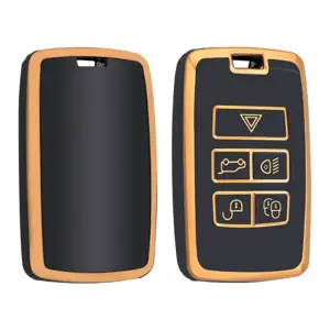 Dutch Shield Sleutelhoesje  Jaguar goud B5