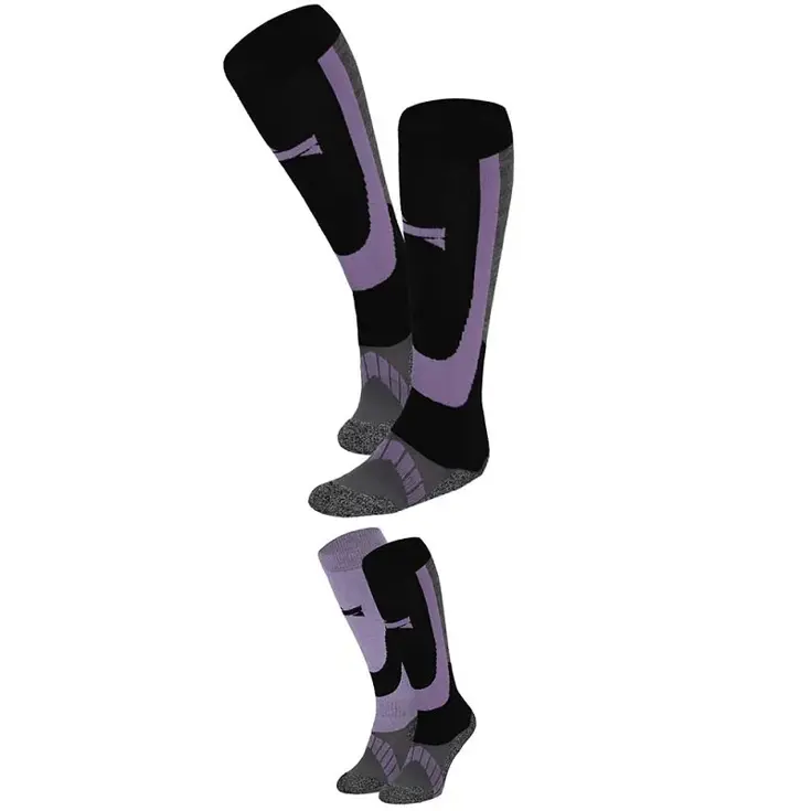2 paar - Unisex - Skisokken