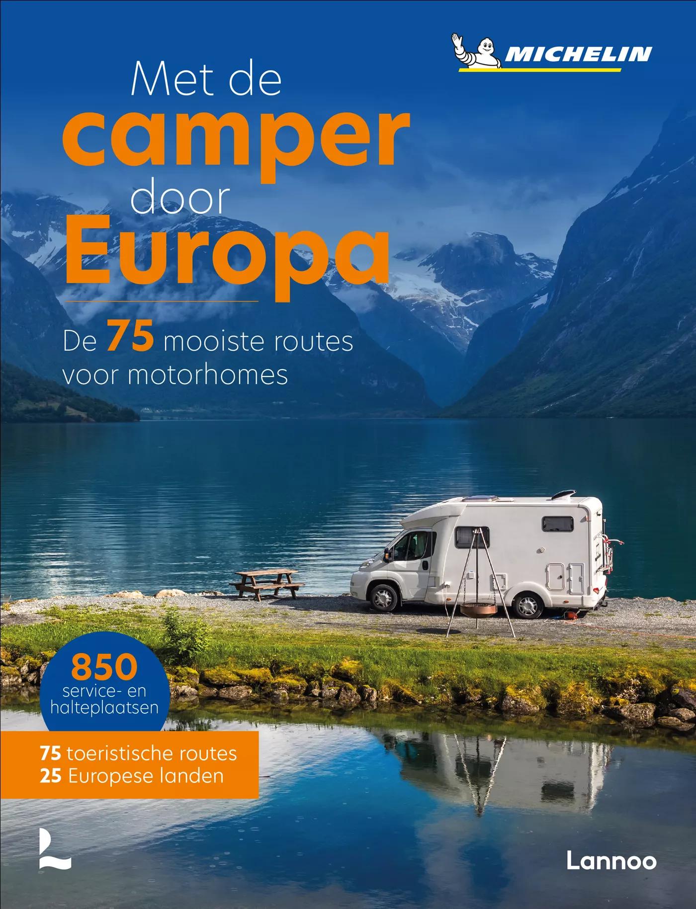 Michelin  Reisgids  Met de camper door Europa main product image