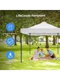 Partytent – 3x4.5 m – Wit