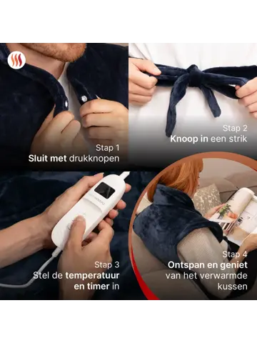 Seranova Verzwaard Warmtekussen voor Nek