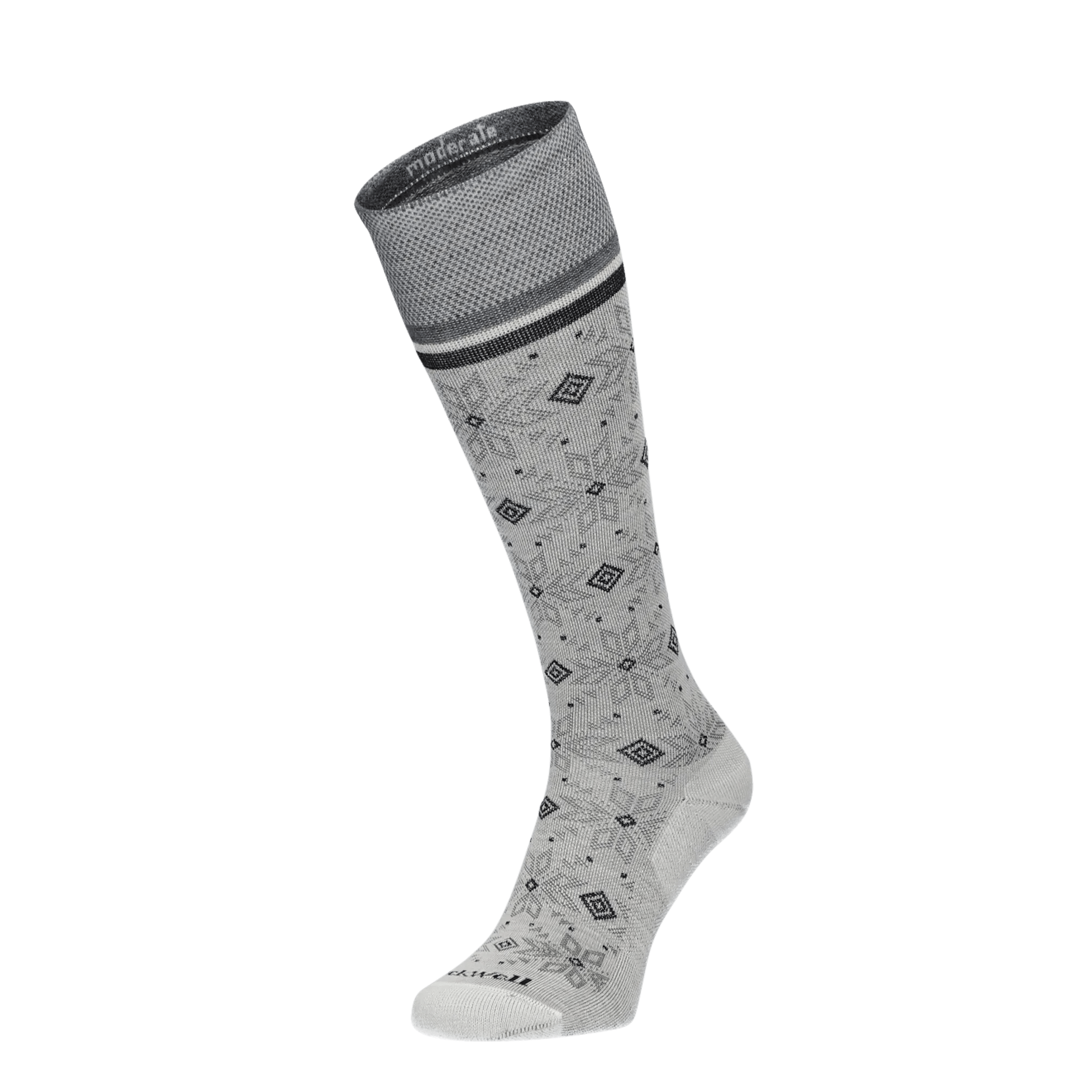Sockwell Winterland  Compressiesok  Dames  Grijs