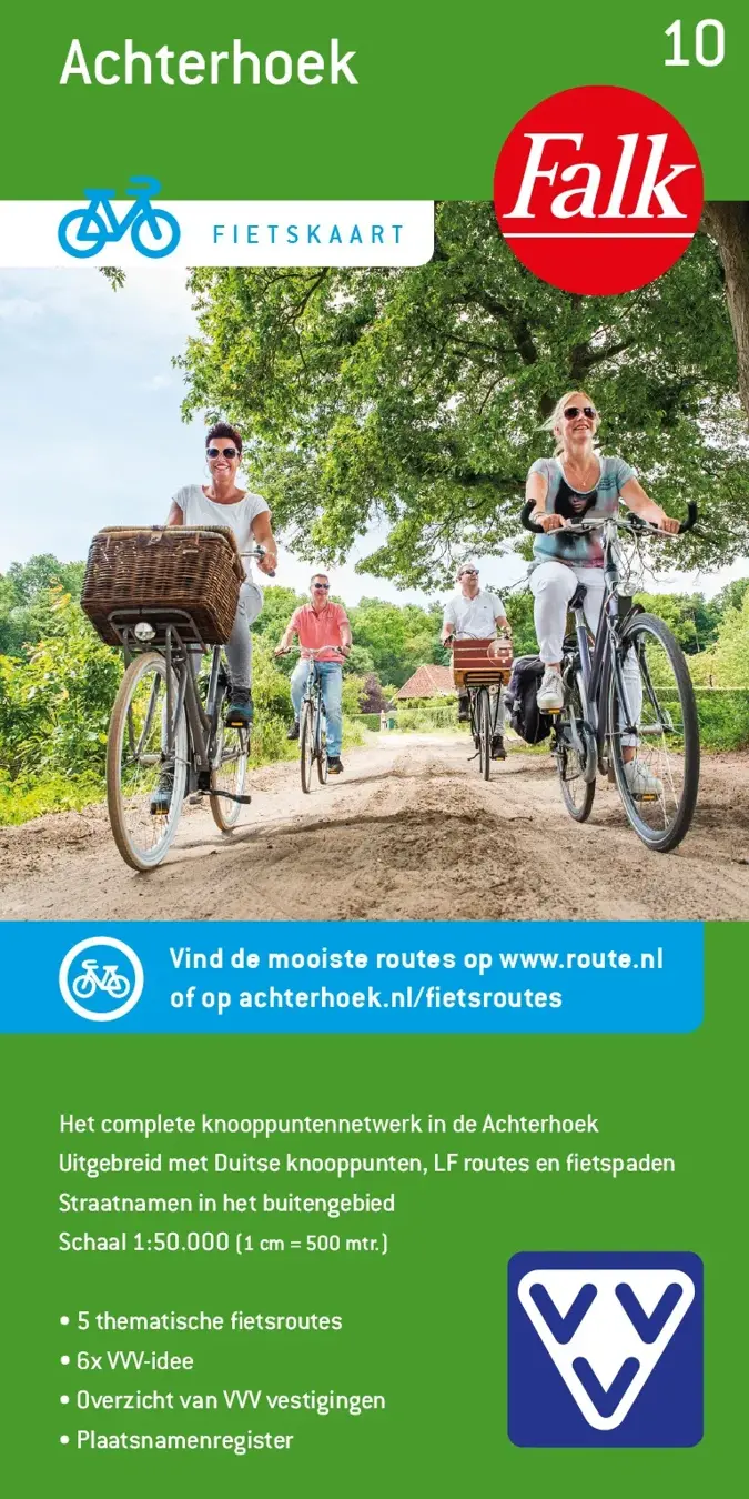 Falk VVV Fietskaart 10 Achterhoek