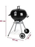 Mobiele Barbecue - Houtskool BBQ