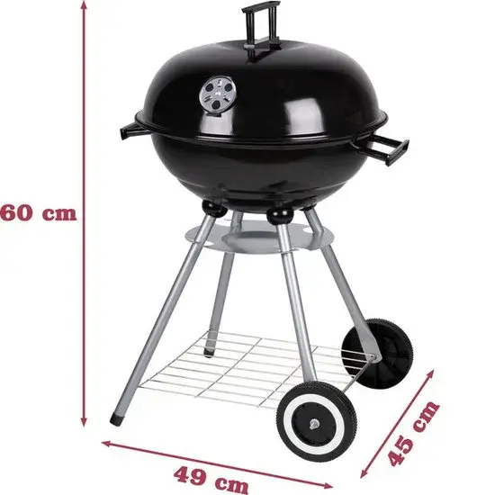 Mobiele Barbecue - Houtskool BBQ