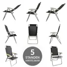 Campingstoelen 4x - Verstelbaar - Hem