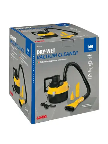 Stofzuiger 160W met opvangbak 12V