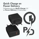 65W Wall Charger 2x USB-C 1x USB-A