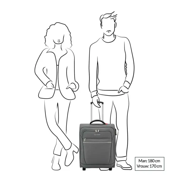 Cabin 2 Wiel Boardtrolley  | 39 L