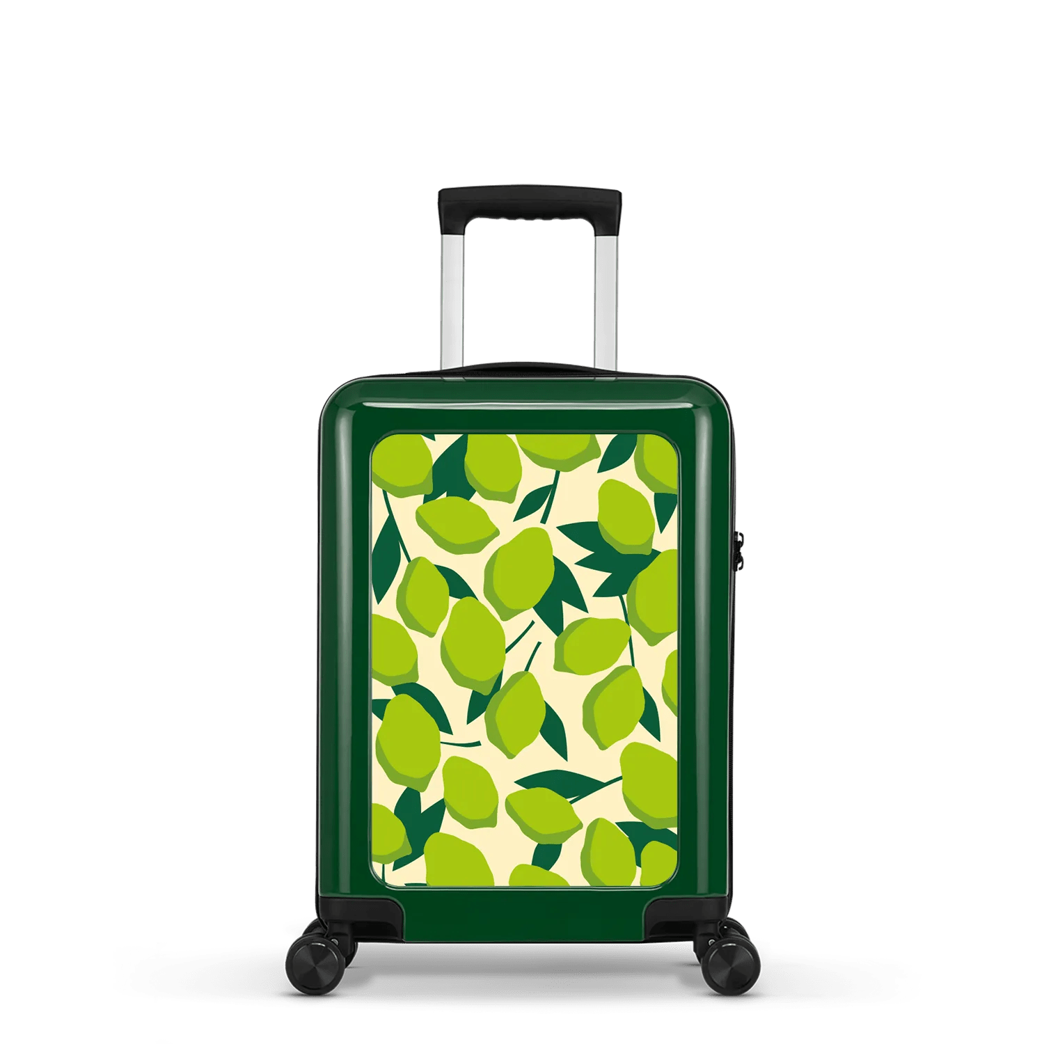 Bhppy  Green Lemon  Handbagage Koffer  54cm  Donker Groen