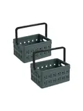 Square - Vouwkrat met handgreep - 24L - 2-dlg