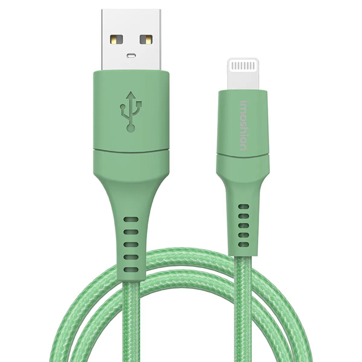 Imoshion  Lightning naar USB kabel 2 meter  Groen main product image