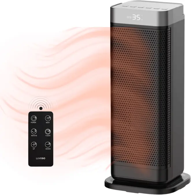 Luvego - Elektrische Kachel - Afstandsbediening