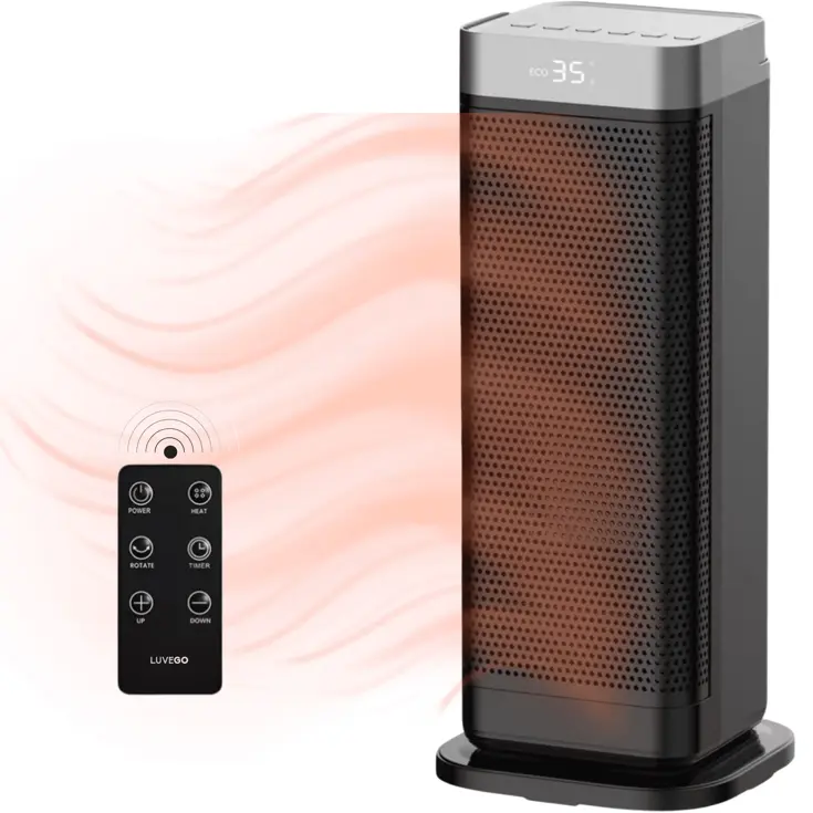 Luvego - Elektrische Kachel - Afstandsbediening