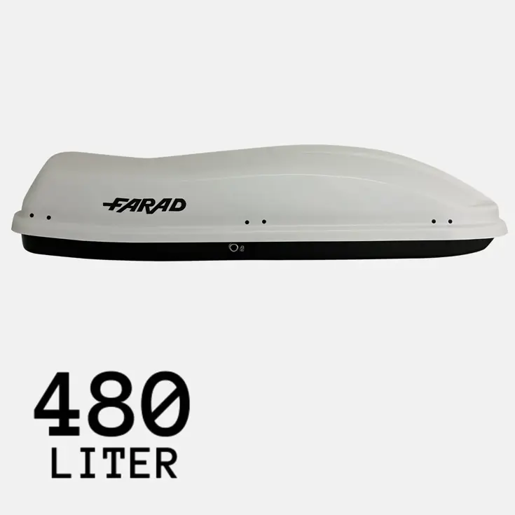 Marlin Dakkoffer N6 - 480 liter - Hoogglans Wit