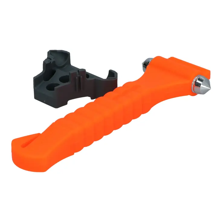 Dubbele hamer met mes en fluorescerende kop