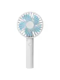 Oplaadbare Handventilator - Wit/Blauw