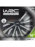 Wieldoppen - 16 inch - carbon look - 4 stuks