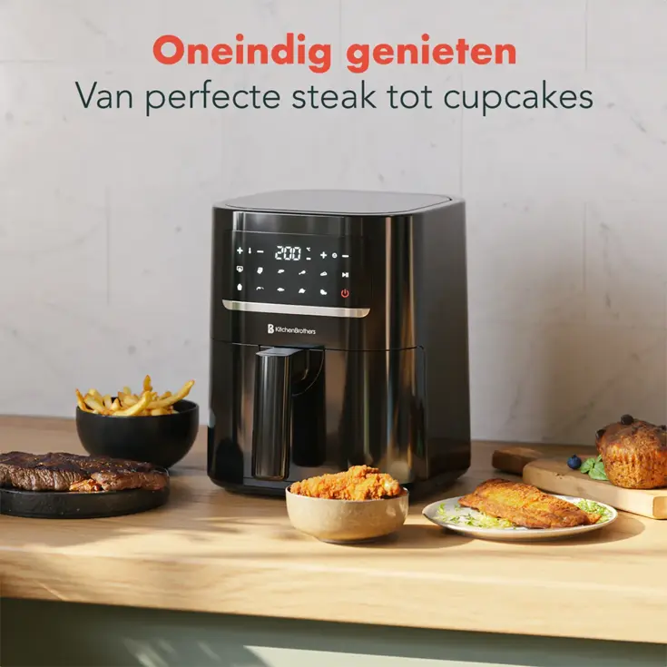Airfryer – 3,3L – Zwart
