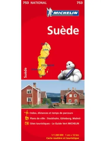 Wegenkaart National 753 Zweden