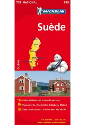 Wegenkaart National 753 Zweden
