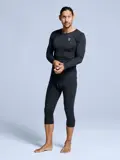 Merino- Heren -3/4 Thermolegging