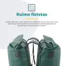 Voltano Dubbele Fietstas Rolltop E-bike Pro